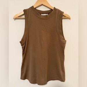 Topshop Brown Tank Top
